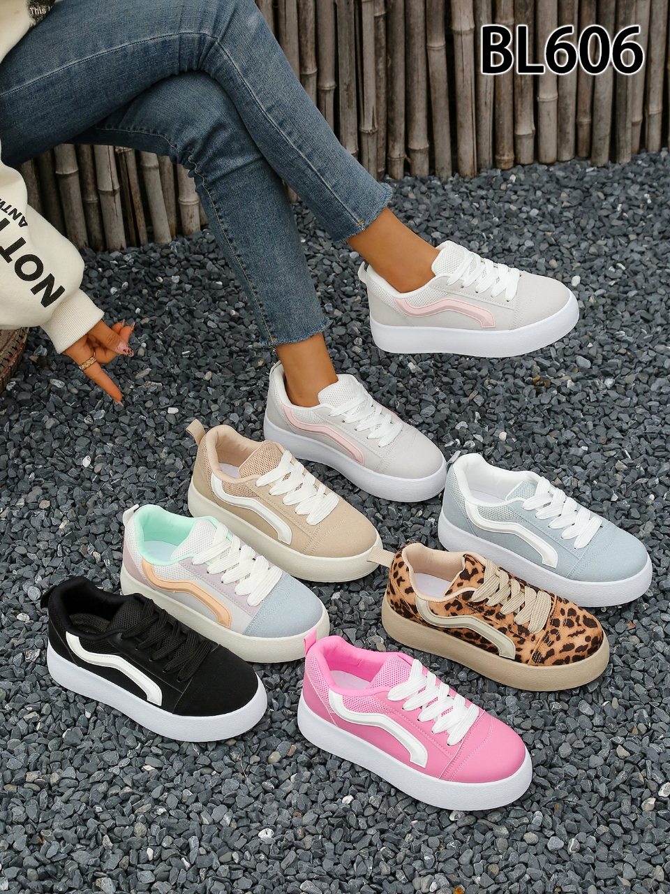 Buty sportowe damskie Roz 36-41 / 12 par 2